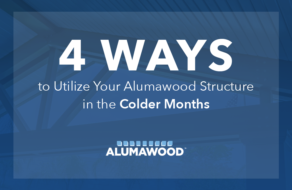 Alumawood graphic on colder months